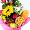 Arreglo Frutas y flores