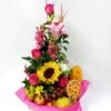 Arreglo Frutas y flores
