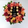 Caja Rosas, jp chanel, ferrero
