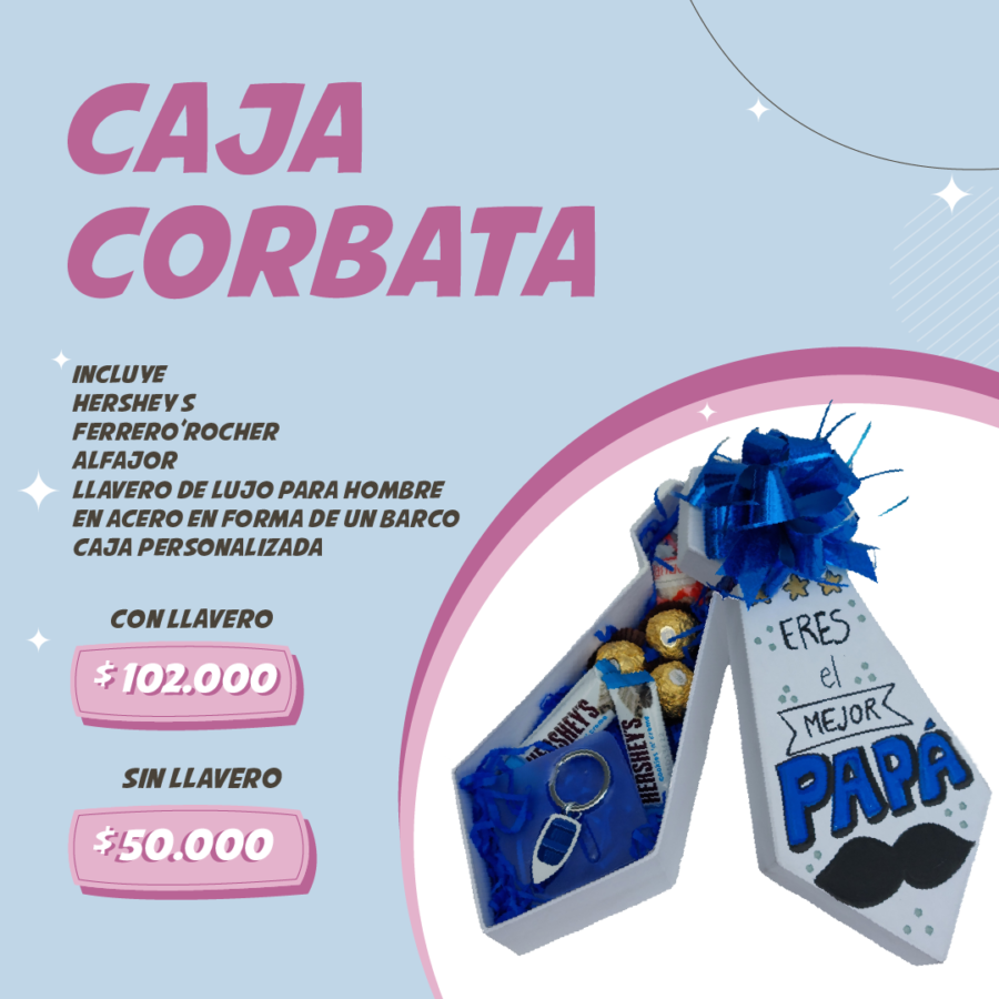 Caja Corbata