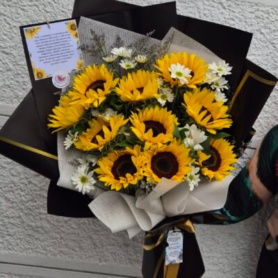 Bouquet Girasoles y Margaritas