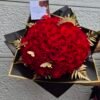 Bouquet buchon 100 Rosas 🌹 dorado