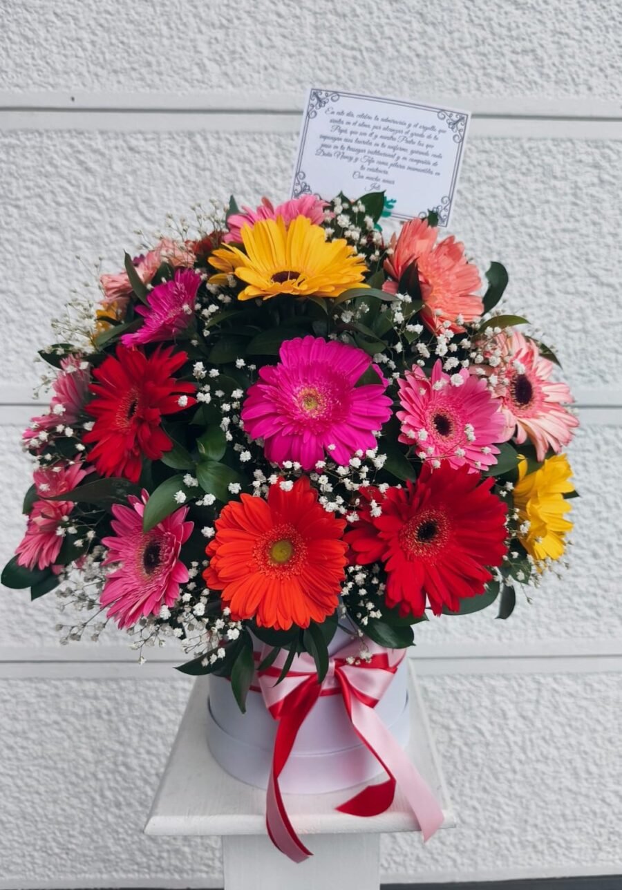 2026/10/1001291753.jpg Arreglo Floral Gerberas Redondo