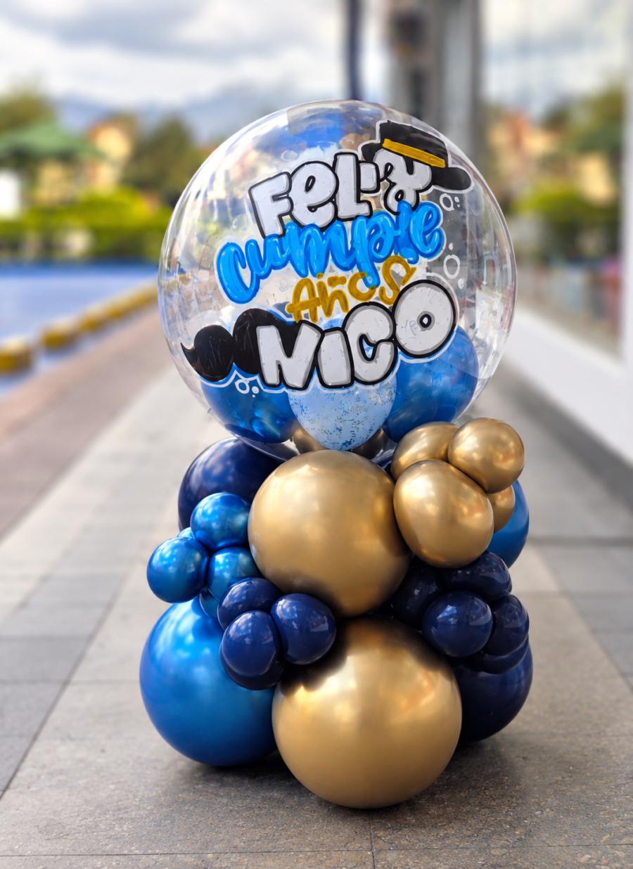Globo Burbuja base globos